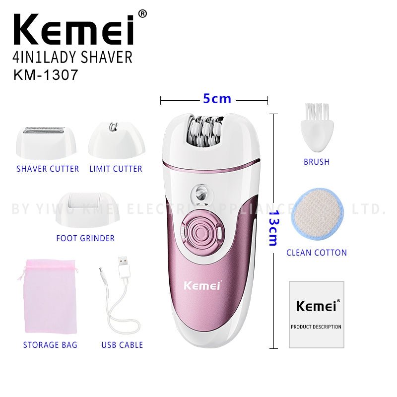 ماكينه ازالة حريمي كيمي KM - 1307 - Kemi Home Gold kemi home_gold استشار مكوى ماكينة_حلاقة