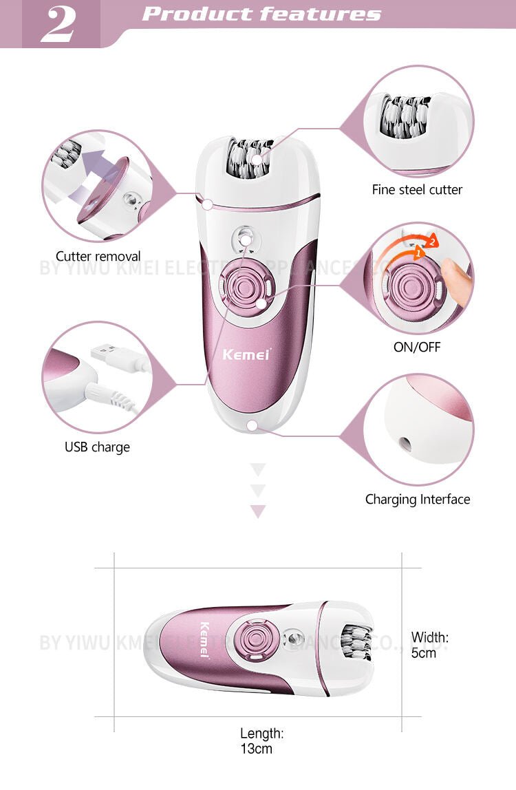 ماكينه ازالة حريمي كيمي KM - 1307 - Kemi Home Gold kemi home_gold استشار مكوى ماكينة_حلاقة