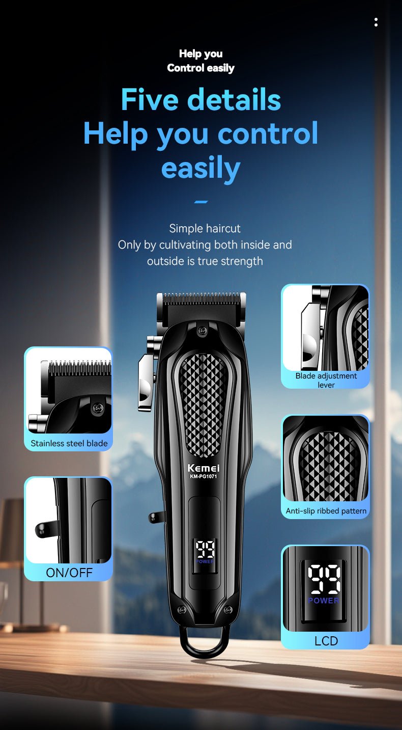 ماكينه حلاقه كيمي KM - 1071A - Kemi Home Gold kemi home_gold استشار مكوى ماكينة_حلاقة