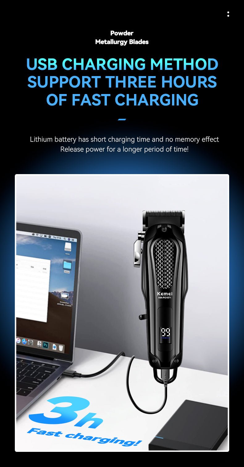 ماكينه حلاقه كيمي KM - 1071A - Kemi Home Gold kemi home_gold استشار مكوى ماكينة_حلاقة