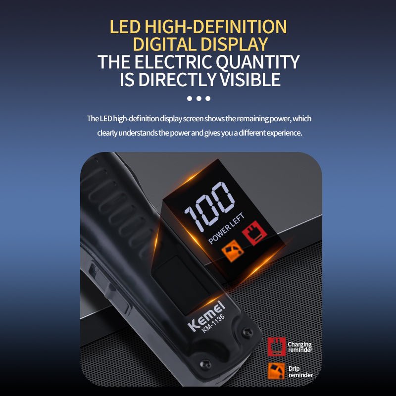 ماكينه حلاقه كيمي KM - 1136 - Kemi Home Gold kemi home_gold استشار مكوى ماكينة_حلاقة