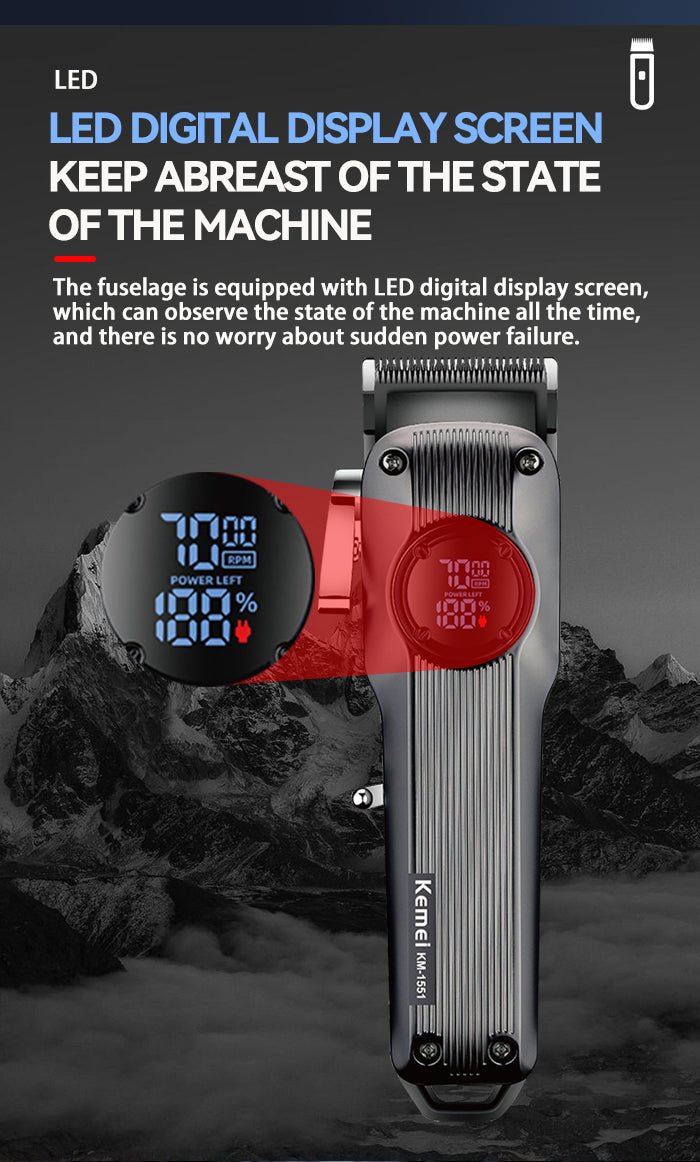 ماكينه حلاقه كيمي KM - 1551 - Kemi Home Gold kemi home_gold استشار مكوى ماكينة_حلاقة