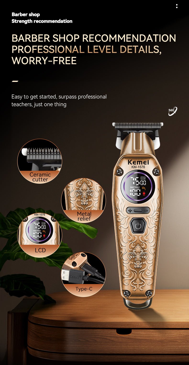 ماكينه حلاقه كيمي KM - 1576 - Kemi Home Gold kemi home_gold استشار مكوى ماكينة_حلاقة