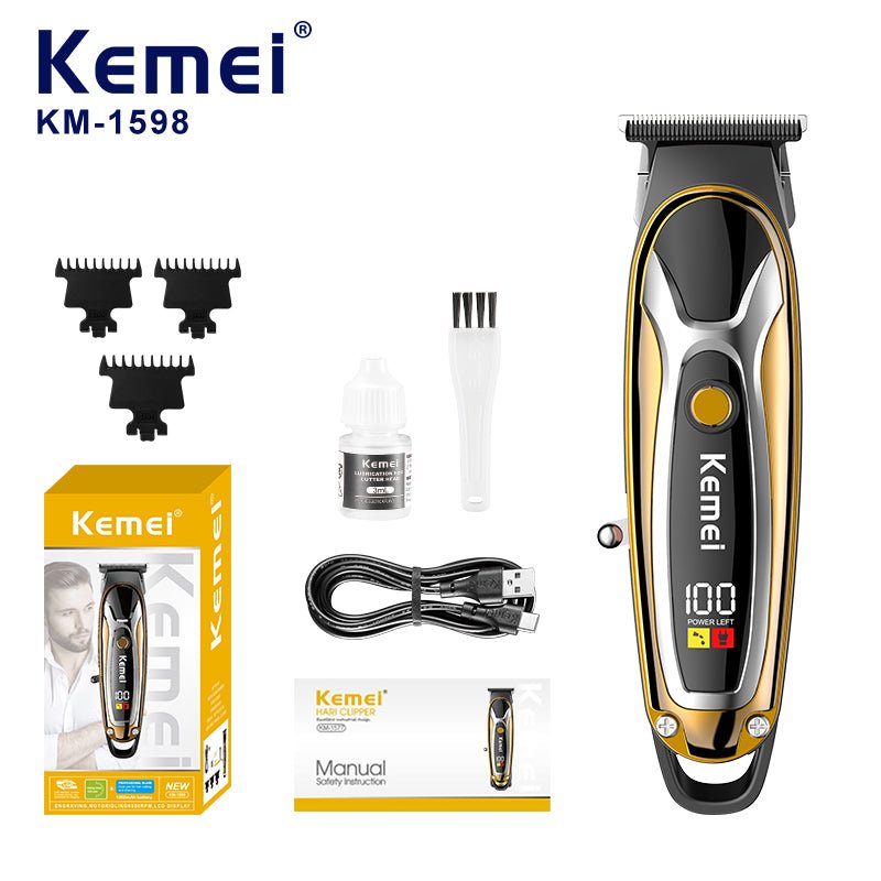 ماكينه حلاقه كيمي KM - 1598 - Kemi Home Gold kemi home_gold استشار مكوى ماكينة_حلاقة