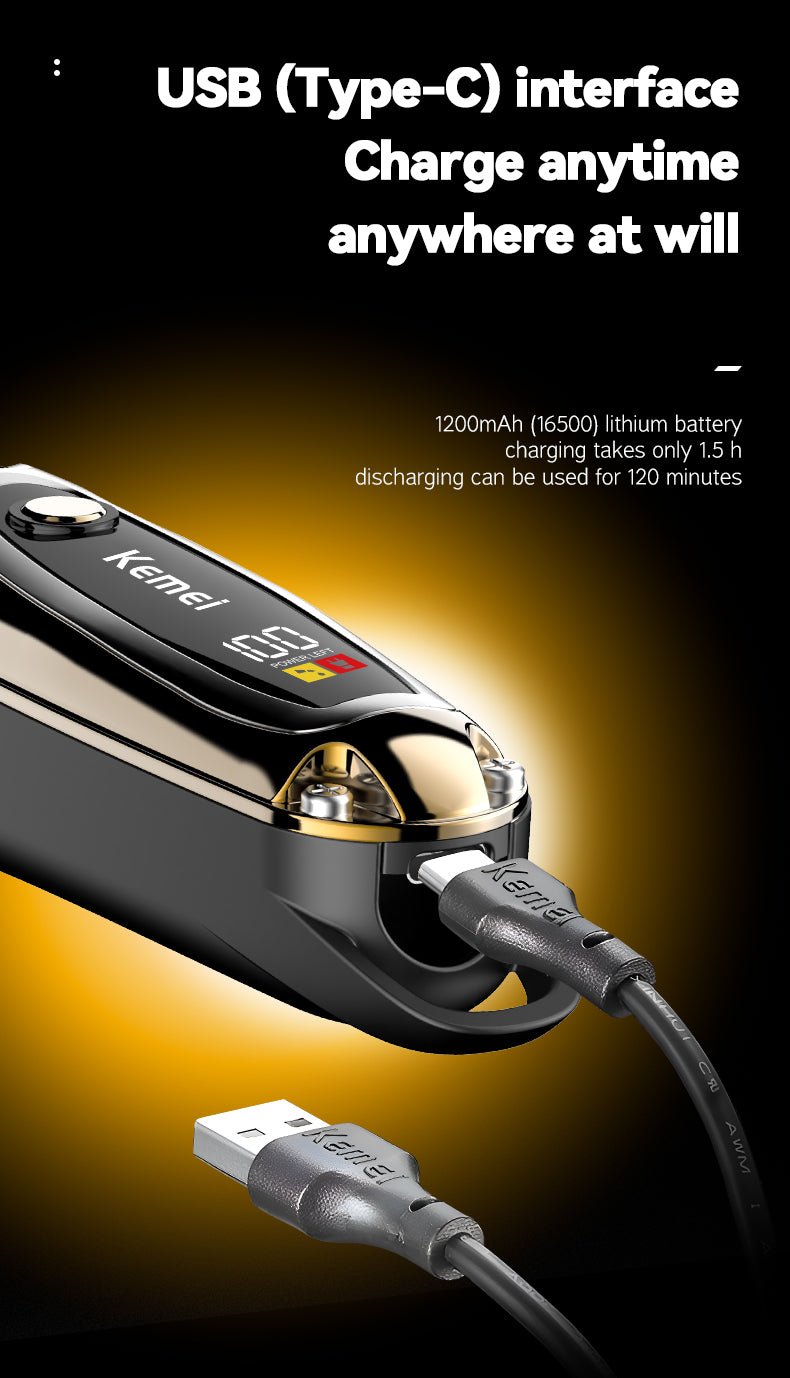 ماكينه حلاقه كيمي KM - 1598 - Kemi Home Gold kemi home_gold استشار مكوى ماكينة_حلاقة