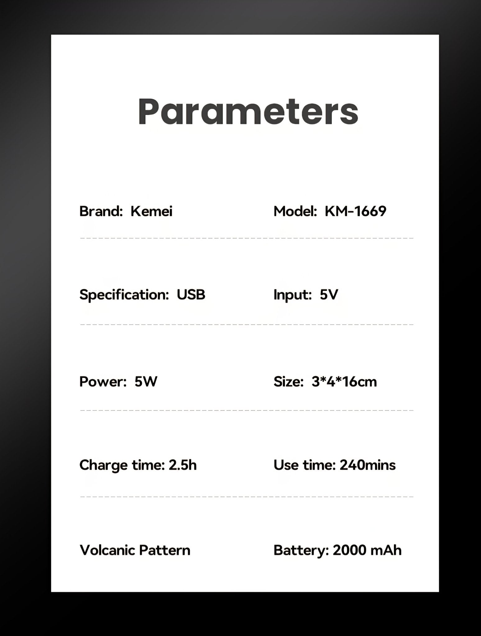 ماكينه حلاقه كيمي KM - 1669 - Kemi Home Gold kemi home_gold استشار مكوى ماكينة_حلاقة
