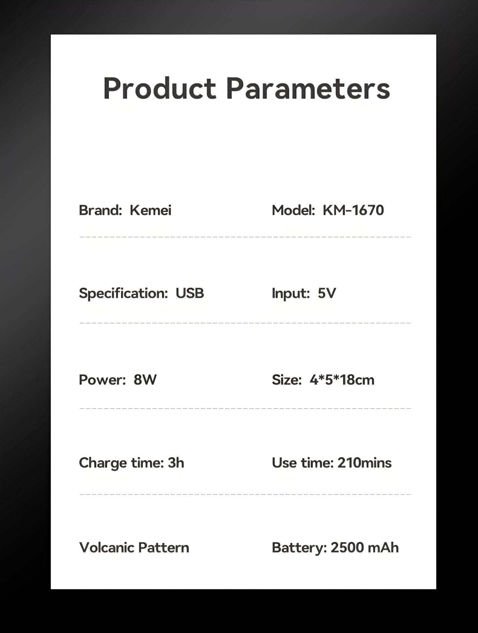 ماكينه حلاقه كيمي KM - 1670 - Kemi Home Gold kemi home_gold استشار مكوى ماكينة_حلاقة