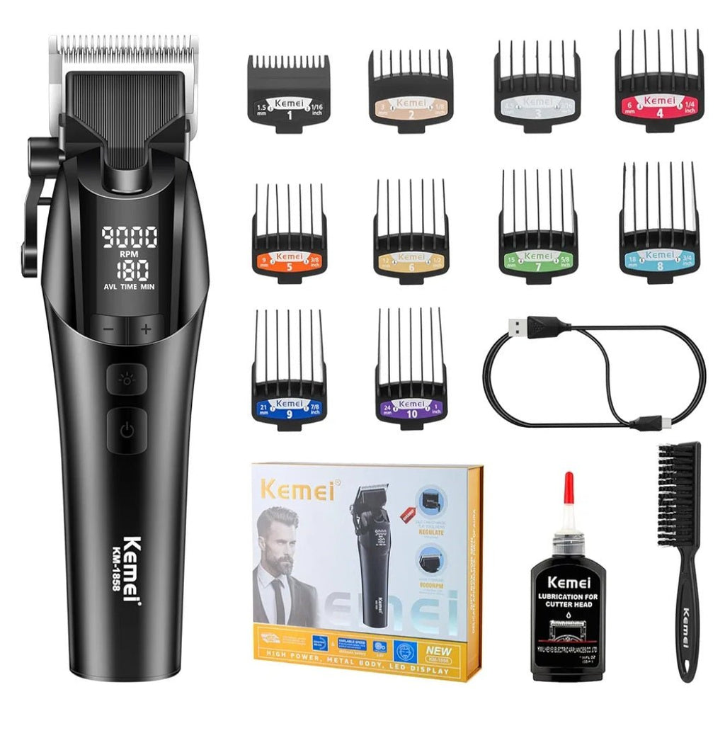 ماكينه حلاقه كيمي KM - 1858 - Kemi Home Gold kemi home_gold استشار مكوى ماكينة_حلاقة