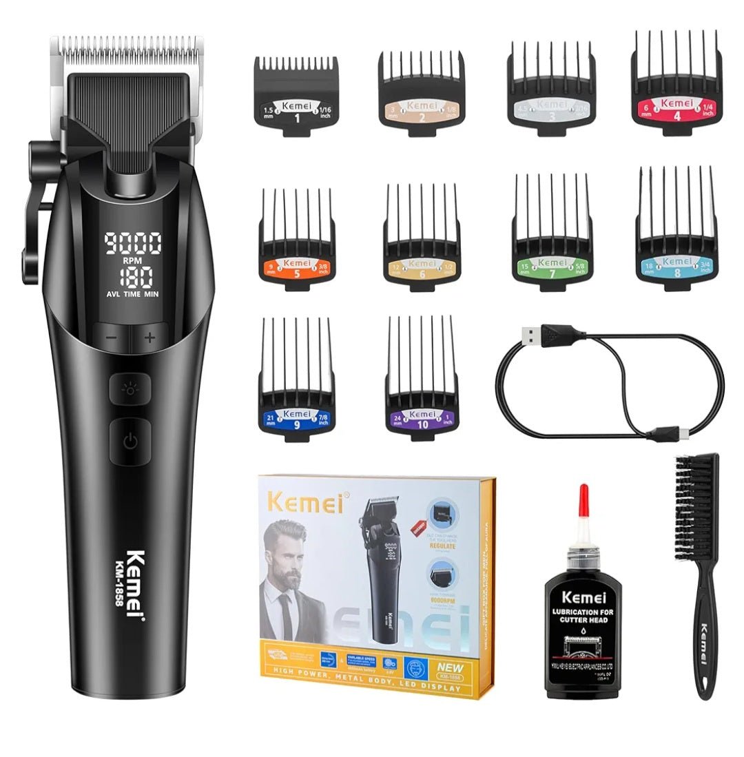 ماكينه حلاقه كيمي KM - 1858 - Kemi Home Gold kemi home_gold استشار مكوى ماكينة_حلاقة