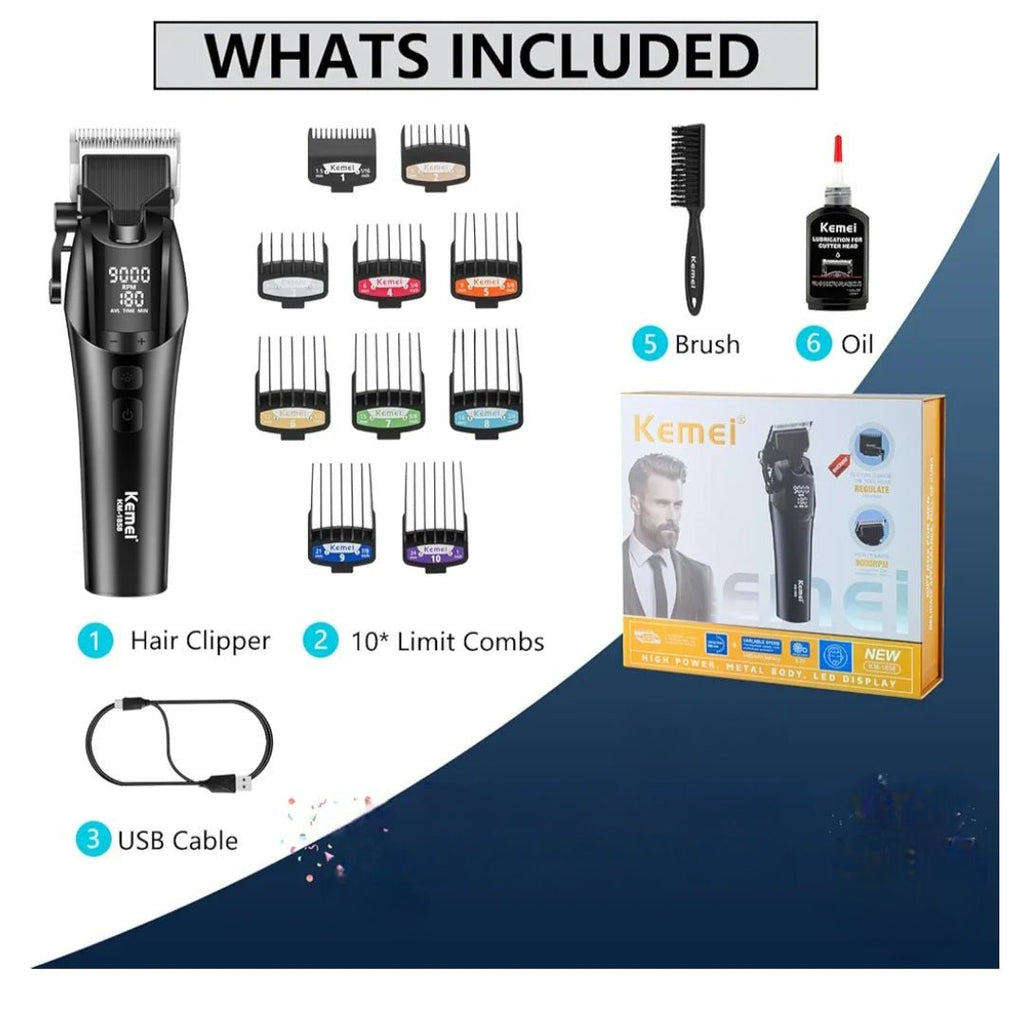 ماكينه حلاقه كيمي KM - 1858 - Kemi Home Gold kemi home_gold استشار مكوى ماكينة_حلاقة