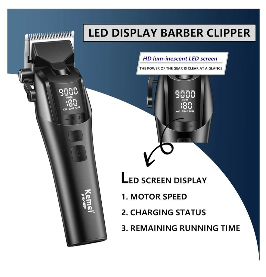 ماكينه حلاقه كيمي KM - 1858 - Kemi Home Gold kemi home_gold استشار مكوى ماكينة_حلاقة