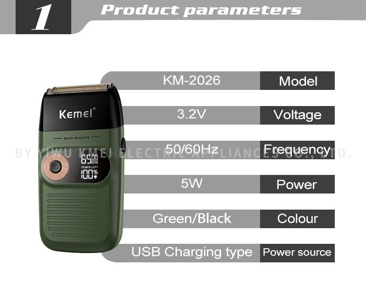 ماكينه حلاقه كيمي KM - 2026 - Kemi Home Gold kemi home_gold استشار مكوى ماكينة_حلاقة