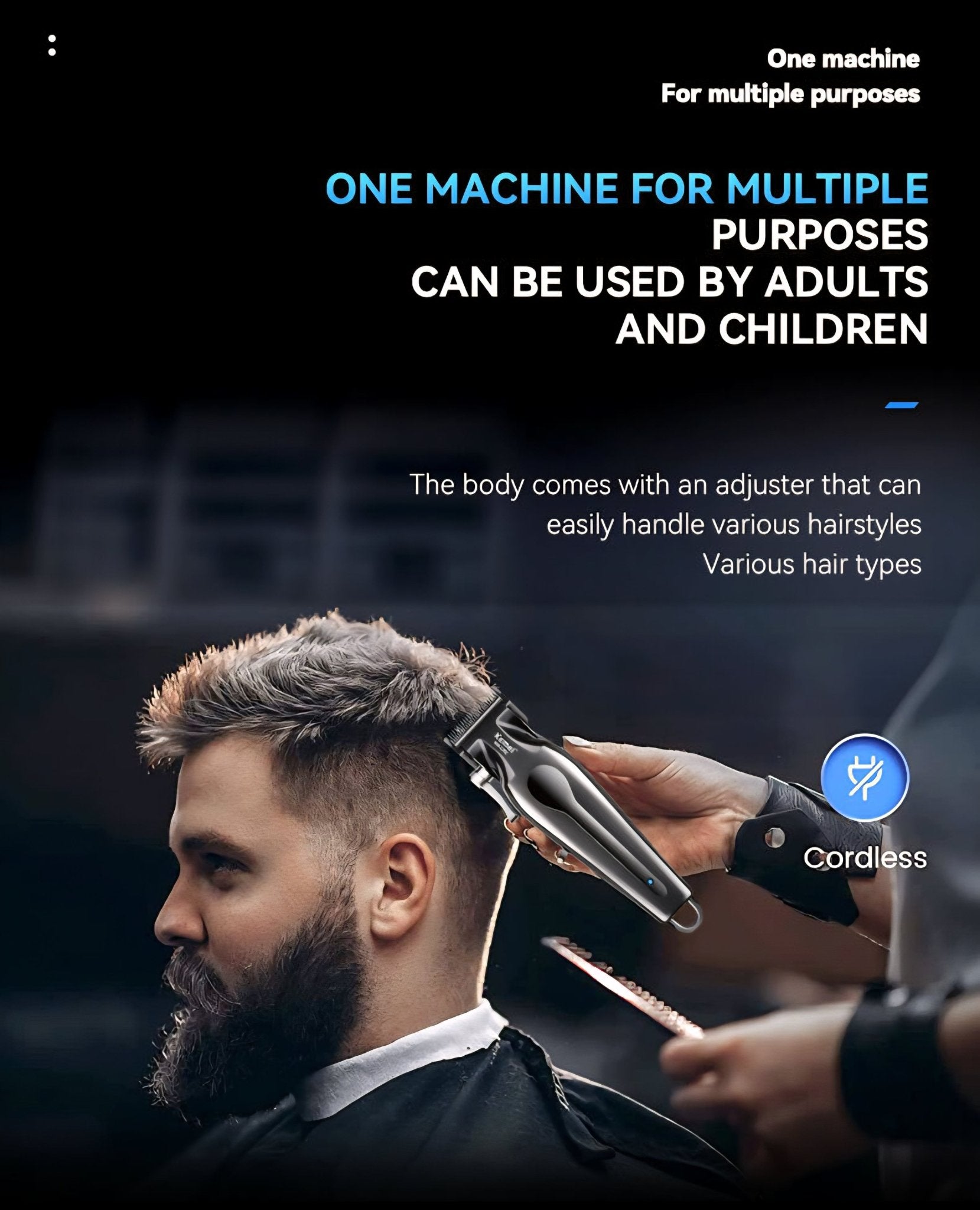 ماكينه حلاقه كيمي KM - 2292 - Kemi Home Gold kemi home_gold استشار مكوى ماكينة_حلاقة