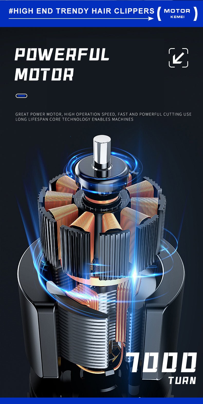 ماكينه حلاقه كيمي KM - 2372 - Kemi Home Gold kemi home_gold استشار مكوى ماكينة_حلاقة