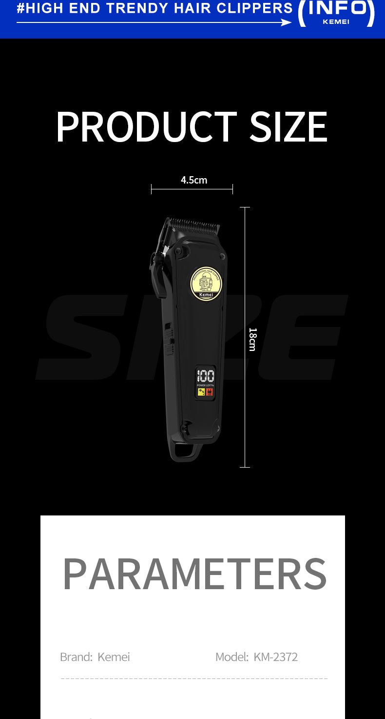 ماكينه حلاقه كيمي KM - 2372 - Kemi Home Gold kemi home_gold استشار مكوى ماكينة_حلاقة