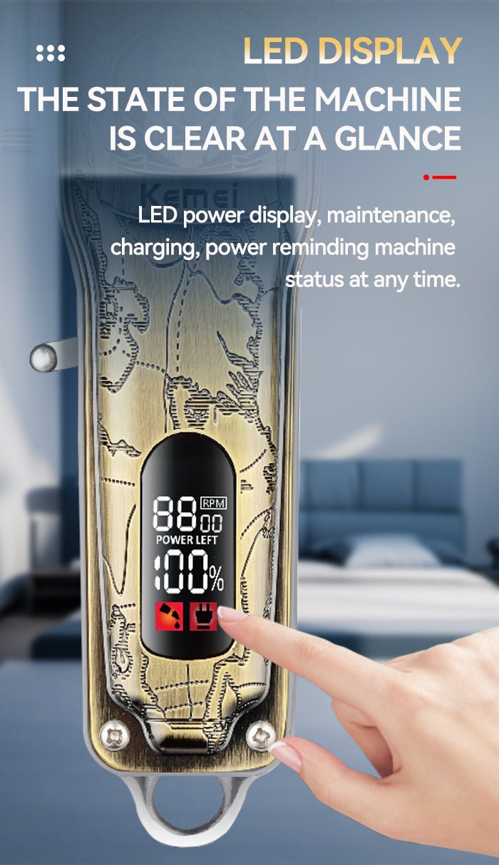 ماكينه حلاقه كيمي KM - 2380 - Kemi Home Gold kemi home_gold استشار مكوى ماكينة_حلاقة