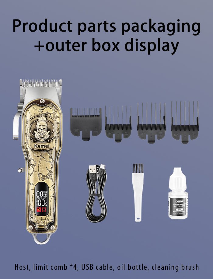 ماكينه حلاقه كيمي KM - 2380 - Kemi Home Gold kemi home_gold استشار مكوى ماكينة_حلاقة