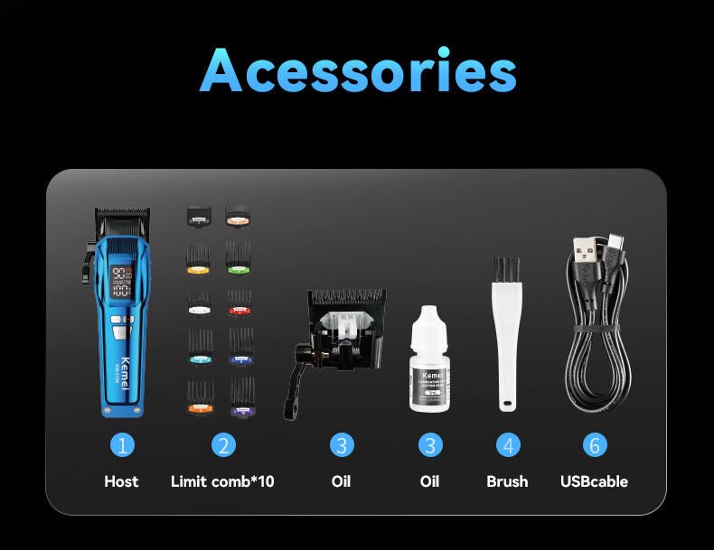 ماكينه حلاقه كيمي KM - 2796 - Kemi Home Gold kemi home_gold استشار مكوى ماكينة_حلاقة