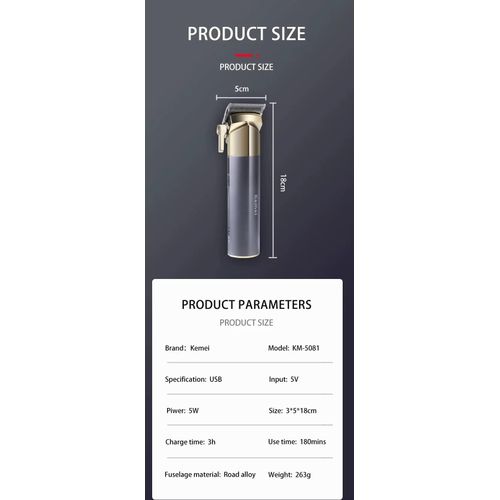ماكينه حلاقه كيمي KM - 5081 - Kemi Home Gold kemi home_gold استشار مكوى ماكينة_حلاقة