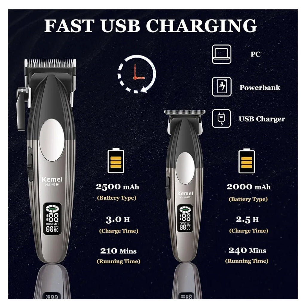 ماكينه حلاقه كيمي KM - 8536 - Kemi Home Gold kemi home_gold استشار مكوى ماكينة_حلاقة